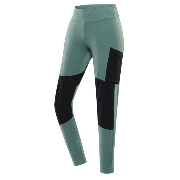 Női szabadtéri leggings ALPINE PRO RENZA zöld