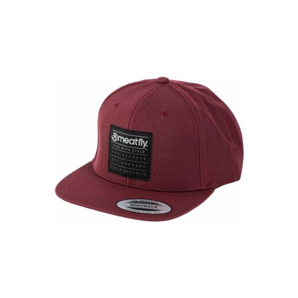 Meatfly Hornet Snapback sapka sötétvörös