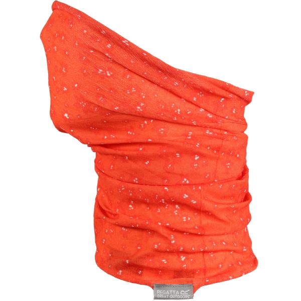 Uniszex multifunkcionális nyakkendő Regatta MULTITUBE VII narancs