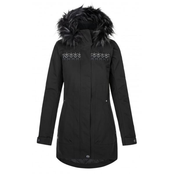 Női téli kabát KILPI PERU-W fekete
