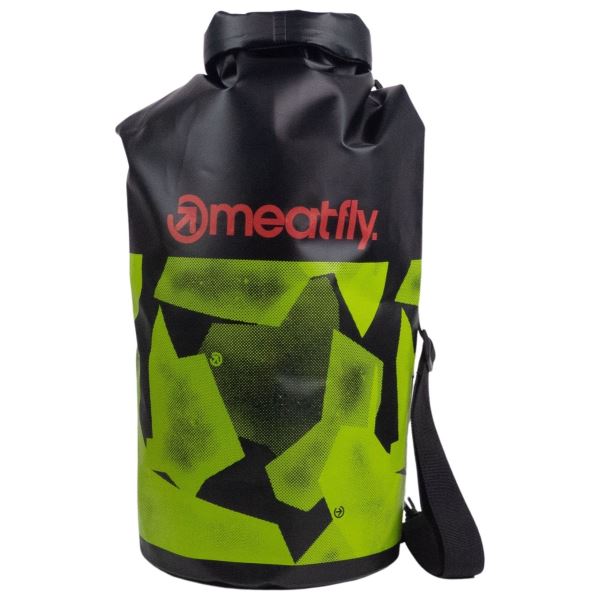 Sporttáska Meatfly Dry Bag 20 L fekete