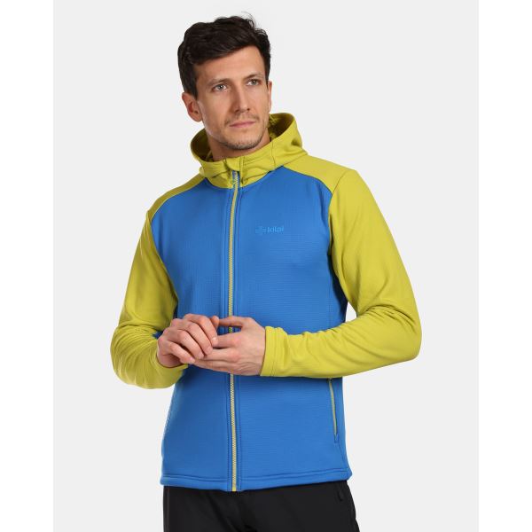 Férfi sport kapucnis pulóver Kilpi SEVELEN-M kék
