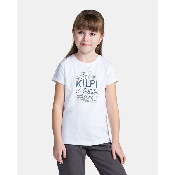 Lányos póló Kilpi MALGA-JG fehér