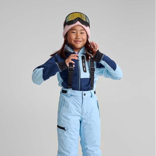 Gyermek polár pulóver Reima Laskien kék