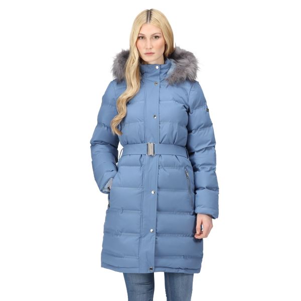 Női steppelt kabát Regatta DALEYZA kék