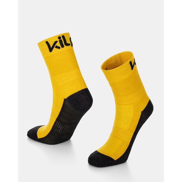 Uniszex kültéri zokni Kilpi LIRIN-U sárga
