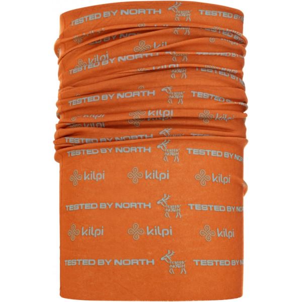 Unisex multifunkcionális sál / nyakkendő KILPI DARLIN-U narancssárga