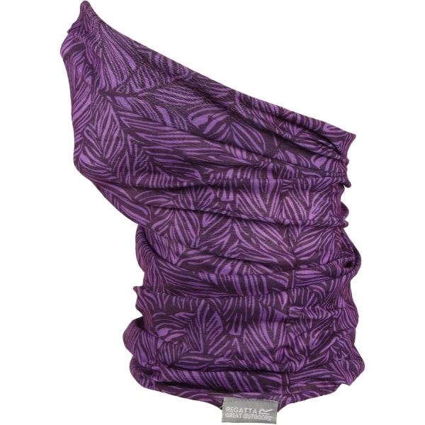 Uniszex multifunkcionális nyakkendő Regatta MULTITUBE VII lila