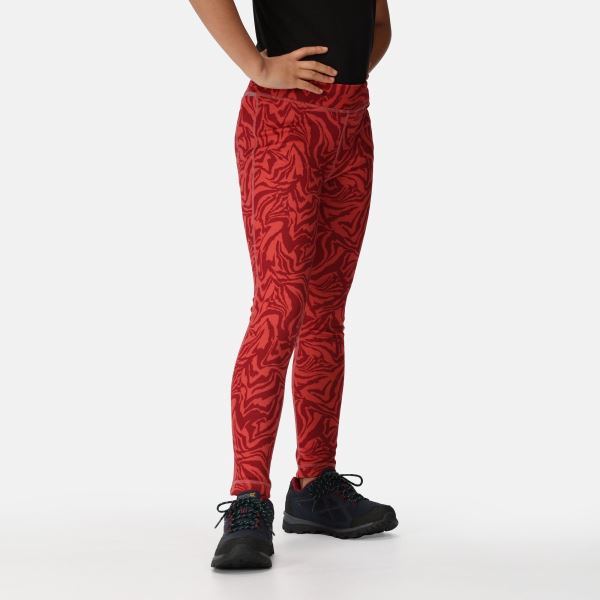 Lány leggings Regatta BARLIA piros