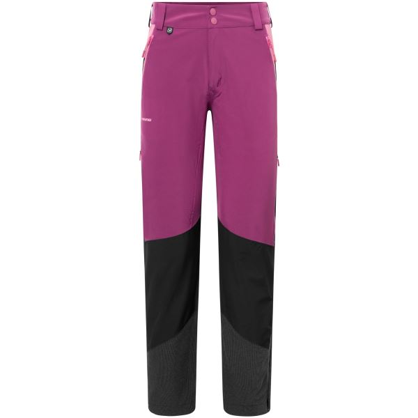 Női szabadtéri nadrág Viking Trek Pro 2.0 Pants fekete/lila