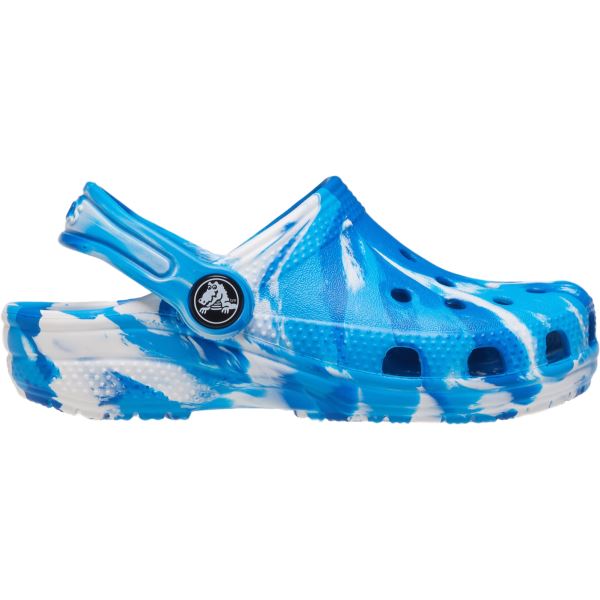 Gyerekcipő Crocs CLASSIC MARBLED kék