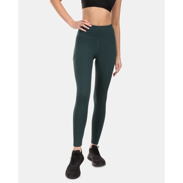 Női sport leggings Kilpi JAMILY-W sötétzöld