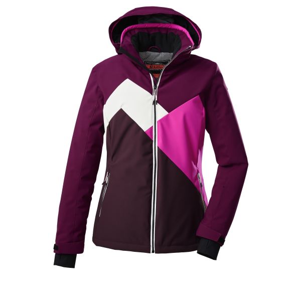 Női téli kabát Killtec 83 lila/rózsaszín