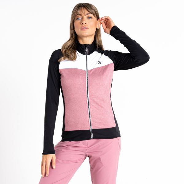 Női pulóver Dare2b ELATION II rózsaszín/fekete