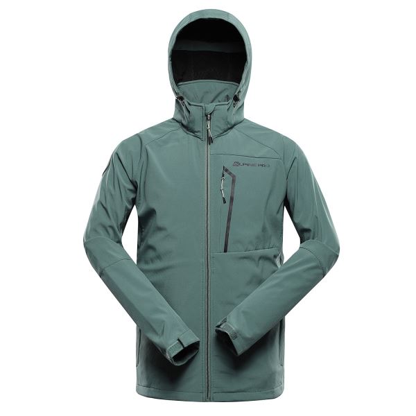 Férfi softshell kabát ALPINE PRO HOOR zöld