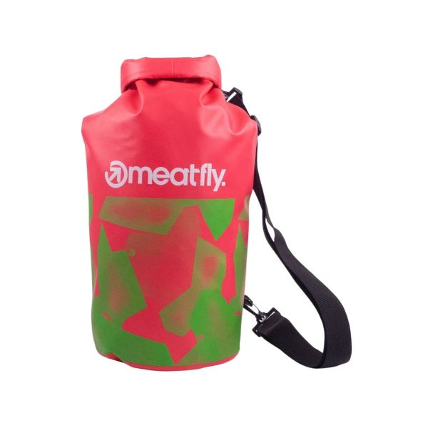 Sporttáska Meatfly Dry Bag 10 L rózsaszín