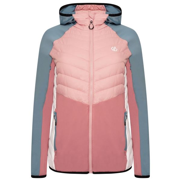 Női hibrid kabát Dare2b SURMOUNT II rózsaszín