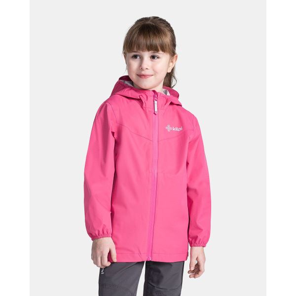 Gyermek vízálló kabát Kilpi DAMARI-J rózsaszín