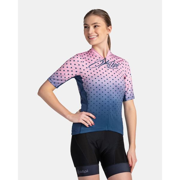 Női kerékpáros trikó Kilpi RITAEL-W világos rózsaszín
