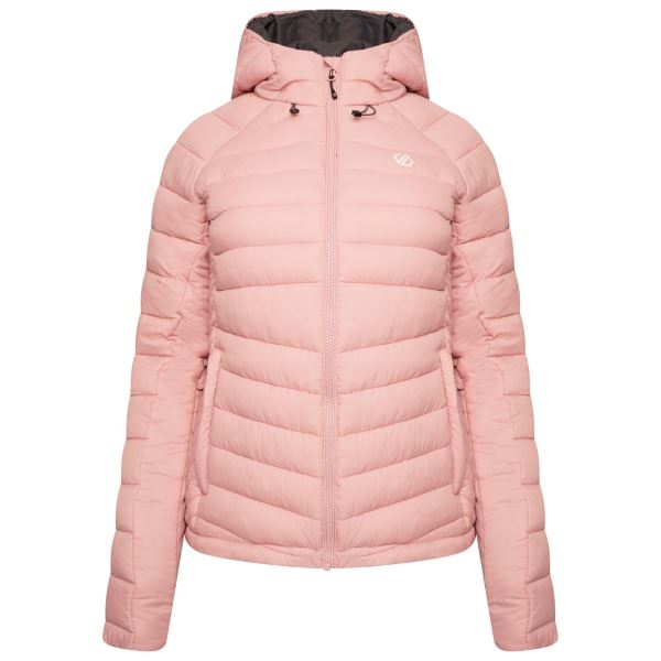 Női steppelt kabát Dare2b DETER világos rózsaszín