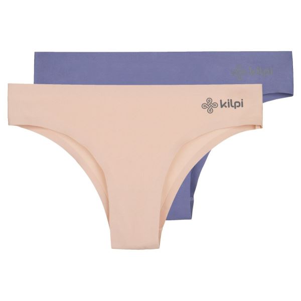 Női bugyi 2 csomag Kilpi 2P NELIA-W lila/rózsaszín