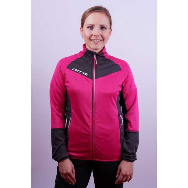 Funkcionális női pulóver GTS 301722 rózsaszín