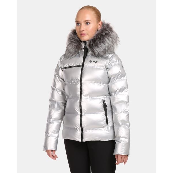 Hőszigetelt női kabát Kilpi LTD SIRIUS-W ezüst