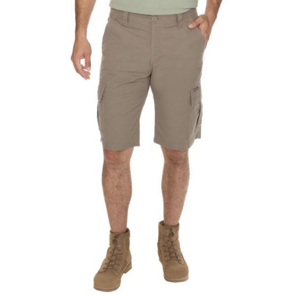 BUSHMAN CRESTON khaki színű férfi rövidnadrág