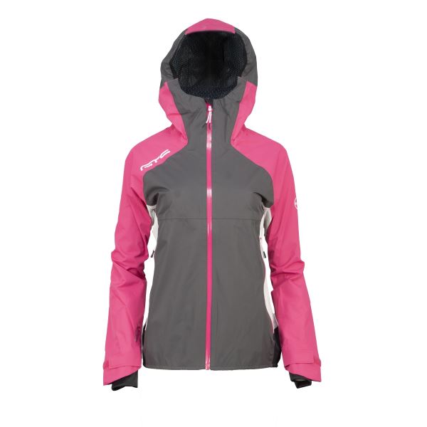 Könnyű női kapucnis kabát GTS 415131 rózsaszín