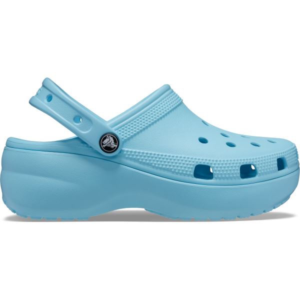 Női cipő Crocs CLASSIC PLATFORM kék