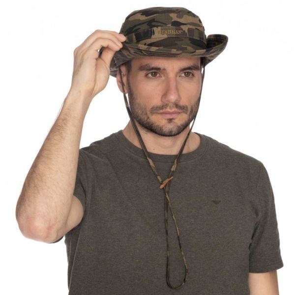 Uniszex kalap BUSHMAN HOBO CAMO khaki