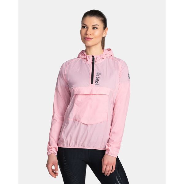 Női anorák kabát Kilpi ANORI-W világos rózsaszín