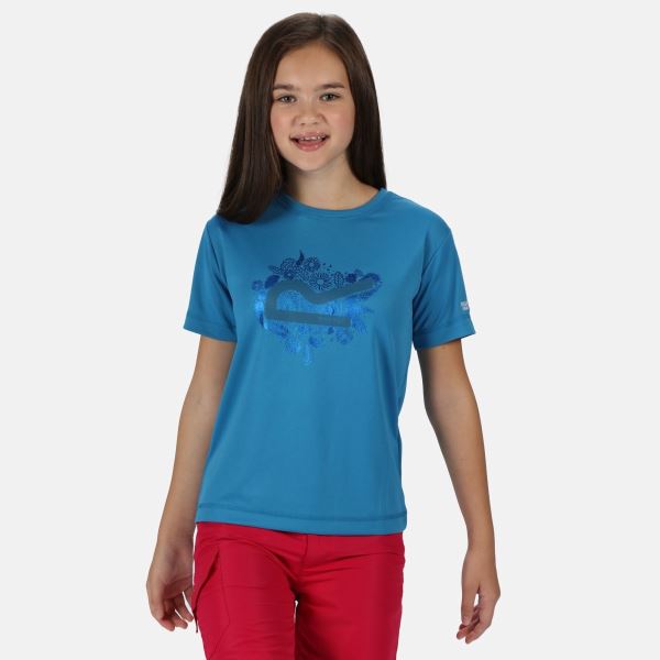 Gyermek funkcionális póló Regatta ALVARADO V kék