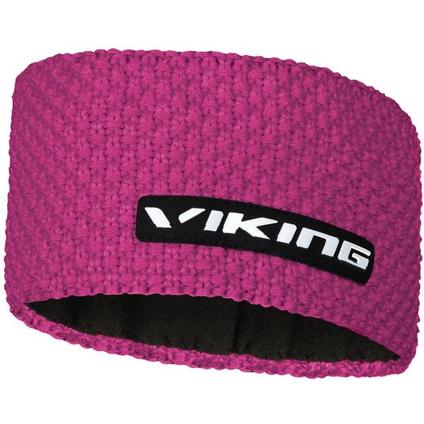 Uniszex téli fejpánt Viking BERG rózsaszín