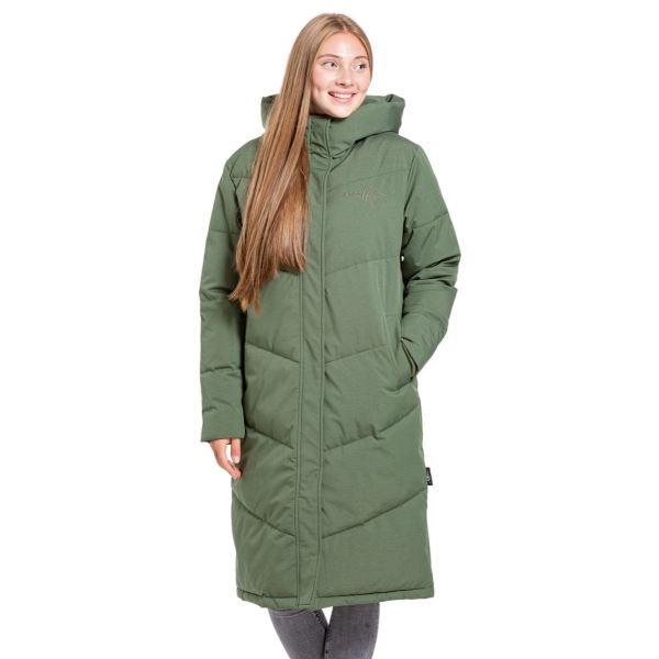 Női utcai kabát Meatfly Chloe zöld