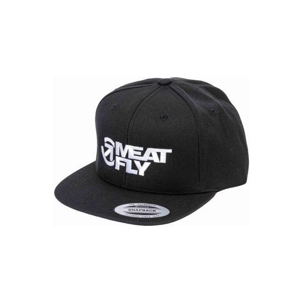 Meatfly Ness Snapback sapka fekete