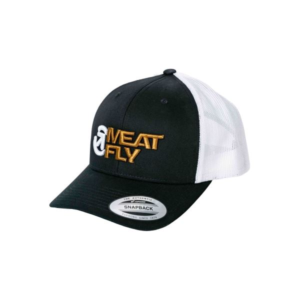 Meatfly Setty Trucker sapka fekete/fehér/barna