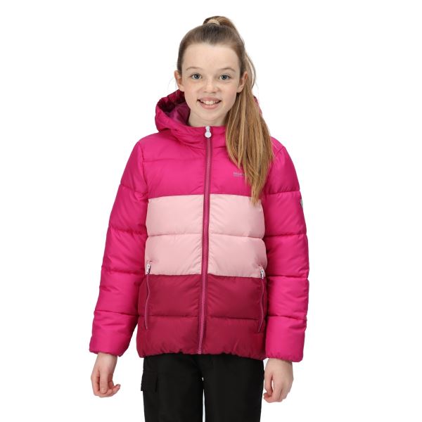 Gyermek téli kabát Regatta LOFTHOUSE V rózsaszín