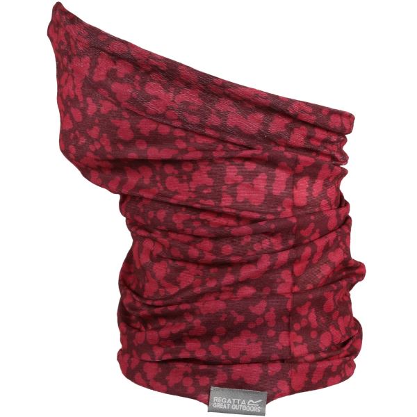 Uniszex multifunkcionális nyakkendő Regatta MULTITUBE VII rózsaszín