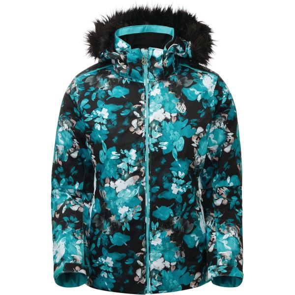 Női téli kabát Dare2b PROVINCE kék / fekete