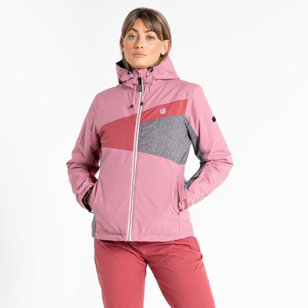 Női téli kabát Dare2b ICE GLEAM III rózsaszín