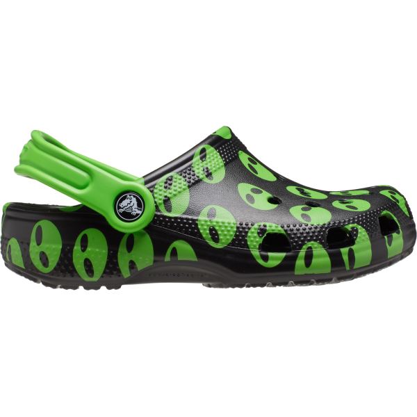 Crocs CLASSIC EASY ICON fekete gyerekcipő