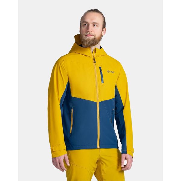 Férfi kültéri kabát Kilpi SONNA-M sárga