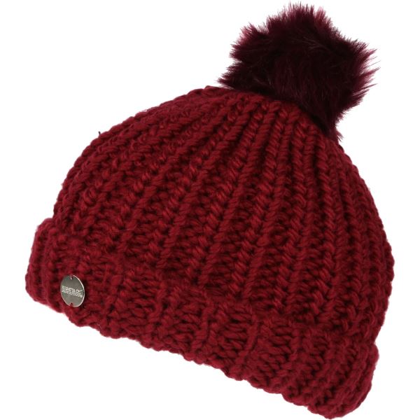 Női téli sapka Regatta LOVELLA Hat II piros