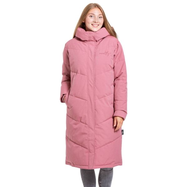 Női utcai kabát Meatfly Chloe rózsaszín