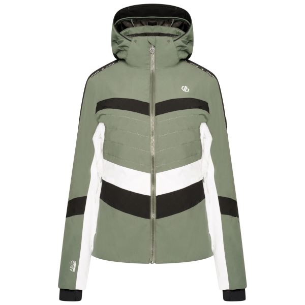 Női téli kabát Dare2b PROVENANCE II zöld/fekete