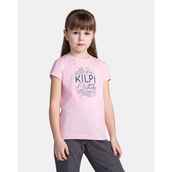 Lányos póló Kilpi MALGA-JG világos rózsaszín