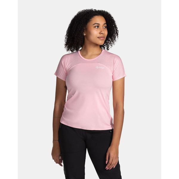 Női ultrakönnyű póló Kilpi AMELI-W világos rózsaszín