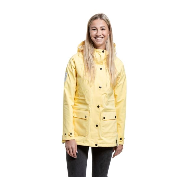Női utcai kabát Meatfly Xita sárga