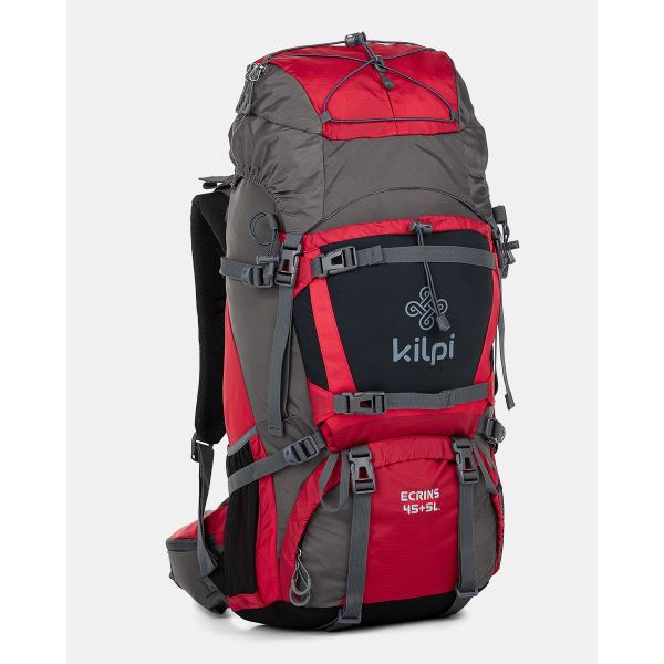 Turisztikai hátizsák 45+5 L Kilpi ECRINS-U piros UNI